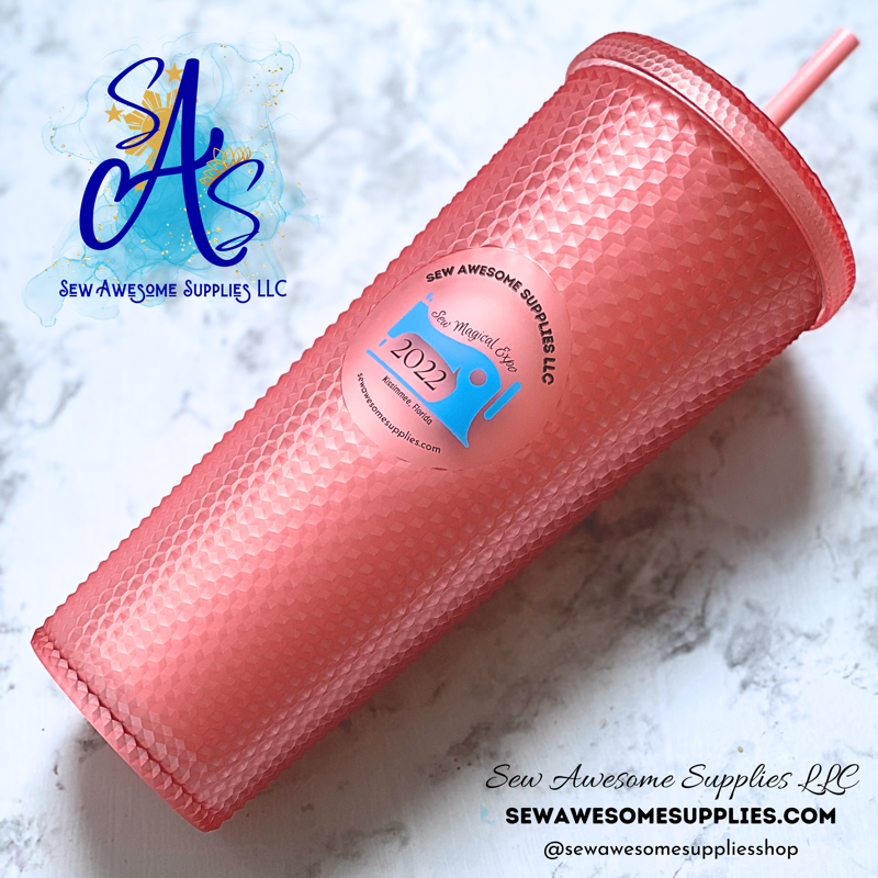 Pink B Studded Tumbler pink B cup Letter B Studded Tumbler AliExpress